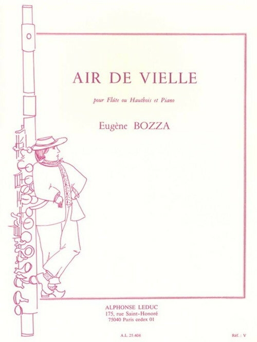 Rakuten - (楽譜) ヴィエルのアリア / 作曲：ウジェーヌ・ボザ (フルート＆ピアノ)【※必ずページ内に記載の納期をご確認ください】