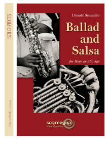 (楽譜) バラードとサルサ / 作曲：ドナート・セメラロ (ホルン＆ピアノ)【※必ずページ内に記載の納期をご確認ください】