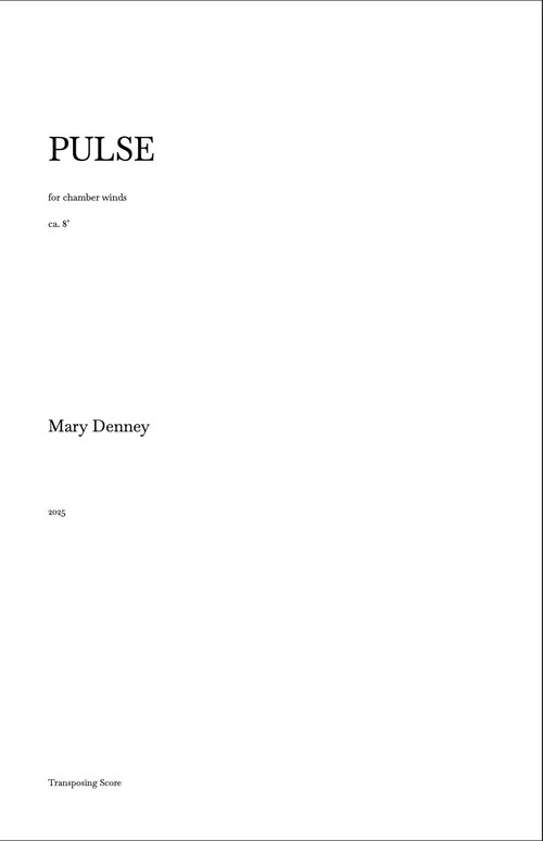 Rakuten - (楽譜) パルス / 作曲：メアリー・デニー (吹奏楽)(スコア+パート譜セット) 【※必ずページ内に記載の納期をご確認ください】