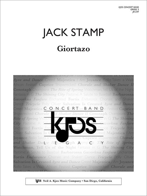 樂天商城 - (楽譜) ギオルターゾ / 作曲：ジャック・スタンプ (吹奏楽)(スコアのみ) 【※必ずページ内に記載の納期をご確認ください】