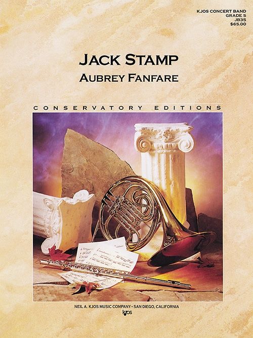 樂天商城 - (楽譜) オーブリー・ファンファーレ / 作曲：ジャック・スタンプ (吹奏楽)(スコア+パート譜セット) 【※必ずページ内に記載の納期をご確認ください】