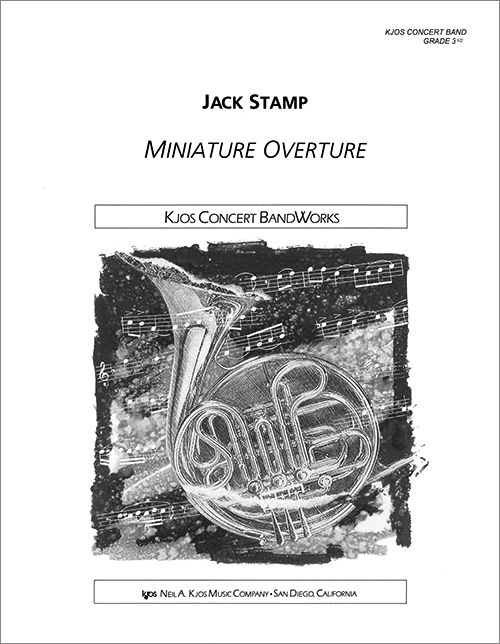 Rakuten - (楽譜) ミニチュア序曲 / 作曲：ジャック・スタンプ (吹奏楽)(スコアのみ) 【※必ずページ内に記載の納期をご確認ください】