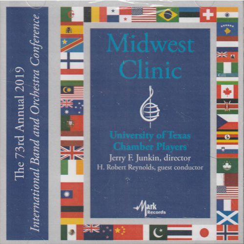 (CD) 2019ミッドウェスト・クリニック / 指揮：ジェリー・ジャンキン / 演奏：テキサス大学チェンバー・プレイヤーズ (室内楽)