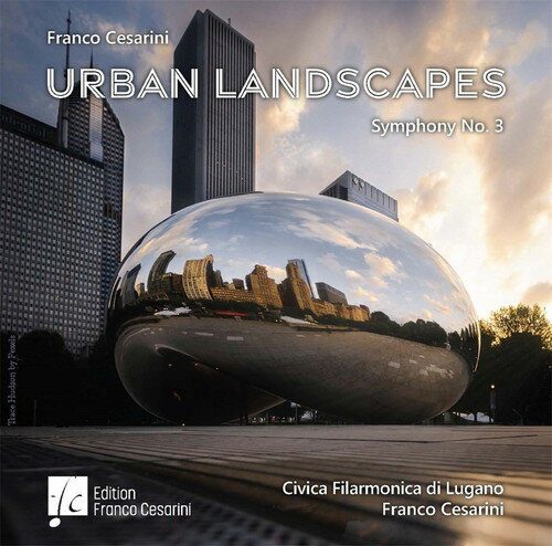 ★ご注意下さい★ ※こちらのCDは直輸入盤です。為替レートにより販売価格が予告なく変更される場合がございます。あらかじめご了承ください。（※ご注文後にご注文の商品代金を変更することはありません） ■原題：Symphony No. 3 Urban Landscapes ■指揮者：フランコ・チェザリーニ（Franco Cesarini） ■演奏団体/演奏者：ルガーノ市民フィルハーモニック吹奏楽団（Civica Filarmonica di Lugano） ■レーベル：Edition Franco Cesarini ■発売年：2021年 ■レーベルより： マエストロの指揮でルガーノ市民フィルハーモニック吹奏楽団が演奏したフランコ・チェザリーニの4大作品を収録したCDです。 パッサカリアとフーガ ハ短調 BWV 582： フランコ・チェザリーニによる大編成吹奏楽のための編曲では、原曲の解釈を特に慎重に行うことで、あらゆる音色を駆使し、バッハの作品を後期ロマン派の色合いを帯びながらも壮大な次元に仕上げています。ヨハン・ゼバスティアン・バッハの名作を、吹奏楽のために見事に編曲しました。 シンフォニエッタ第3番「ツヴォルフマルグライエンの風景」作品56： フランコ・チェザリーニは、シンフォニエッタ第3番を作曲するにあたり、100年以上前にイタリアのボルツァーノ市に編入された様々な町や村、散在する地区からなるツヴォルフマルグライエン自治体の歴史からインスピレーションを得ました。この3つの楽章（シティライフ、マウンテンシャドウ、クラシックなワイン畑）は、それぞれの村の活動、冬の日差し、ワイン産地の活気などを音楽にしたもので、互いに異なる、しかし希有な美しさを持つこれらの場所の特殊性が、この作品の誕生に寄与しています。この素晴らしいイタリアへの地への完璧な旅です！ シチリアーナ組曲 作品57： シチリアーナ組曲は、イントラーダ、パヴァーナ、ガヴォッタ、バルカローラ、タンブラン、シチリアーナ、タランテラの7楽章からなり、対照的なリズムとテンポが特徴的で、これら7つの舞曲から構成されています。バロック時代の典型的な音楽形式は、シチリア島の伝統的な芸術表現にも通じています。シチリア・バロックの豊かな建築から、カラフルなマジョリカ陶器、世俗的な伝統を物語る独特の人形 &quot;ピュピ &quot;まで、さまざまなものがあります。この美しい島の古代の伝統にどっぷりと浸かることができます。 交響曲第3番「都市の風景」作品55： シカゴの美しさに魅せられたフランコ・チェザリーニは、その感動を音楽に託して、ミシガン湖に臨むシカゴの姿を描いた交響曲第3番「都会の風景」を完成させました。「夜明けから正午までのリグリー・ビルディング」「青いシルエット」「クラウドゲート」の3つの楽章で構成され、同じ主題の素材を循環するように配置することによって、作品全体のまとまりを強めています。交響曲第3番「都市の風景」は、「風の街（ウィンディ・シティ）」の豪華な音楽的肖像です。 （翻訳：WBP Plus!） ■WBP Plus！レビュー 先行して楽譜が発売されていた、交響曲第3番「都市の風景」を含むチェザリーニの最新吹奏楽作品集！ 「都市の風景」のほかには、作品番号でいうと「都市の風景」の後の作品になる2曲、「シチリアーナ組曲」とシンフォニエッタ第3番「ツヴォルフマルグライエンの風景」、そしてチェザリーニのアレンジの腕が楽しめるバッハの「パッサカリアとフーガ」を収録。聴き応えたっぷりの作品集に仕上がっています。 吹奏楽ファンはもちろんGETしておきたいですね！ ■収録曲： 作編曲：フランコ・チェザリーニ（Franco Cesarini） シチリアーナ組曲 作品57 　Suite Siciliana, Op. 57 1. Intrada [1:55] 2. Pavana [3:39] 3. Gavotta [1:20] 4. Barcarola [2:35] 5. Tambourin [2:06] 6. Siciliana [2:57] 7. Tarantella [1:55] 8. パッサカリアとフーガ ハ短調 BWV 582：ヨハン・ゼバスティアン・バッハ [12:43] 　Pasacaglia and Fugue in C minor [Johann Sebastian Bach] シンフォニエッタ第3番「ツヴォルフマルグライエンの風景」作品56 　Sinfonietta No. 3 Zwolfmalgreien Sketches, Op. 56 9. City Life [5:13] 10. Mountain Shadows [4:49] 11. Classic Vineyards [3:00] 交響曲第3番「都市の風景」作品55 　Symphony No. 3 Urban Landscapes, Op. 55 12. 1. Wrigley Building from Dawn to Noon [9:30] 13. 2. Blue Silhouette [9:32] 14. 3. Cloud Gate [7:47] &nbsp;