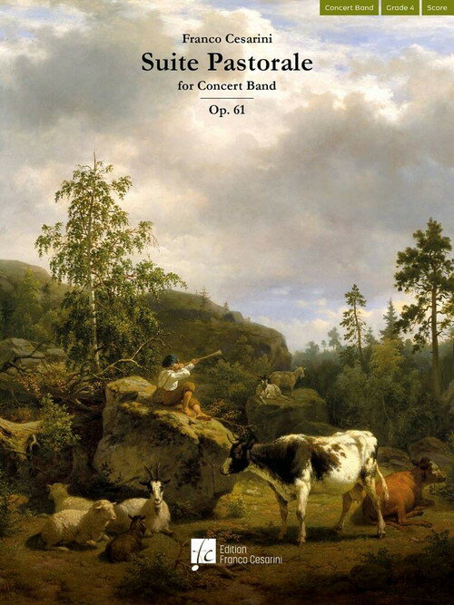 Rakuten - (楽譜) 田園組曲 / 作曲：フランコ・チェザリーニ (吹奏楽)(フルスコアのみ) 【※必ずページ内に記載の納期をご確認ください】
