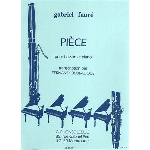 樂天商城 - (楽譜) 小品 / 作曲：ガブリエル・フォーレ (ファゴット)【※必ずページ内に記載の納期をご確認ください】