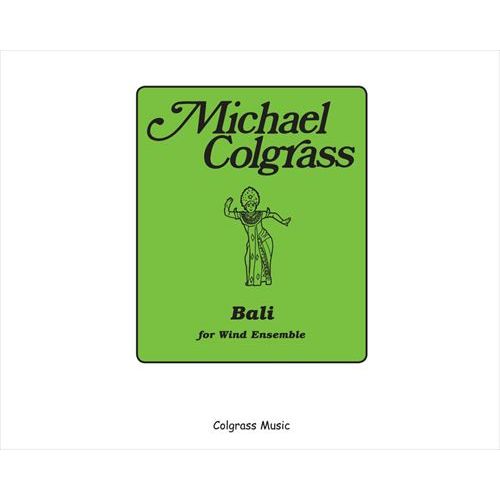 楽譜 バリ / 作曲：マイケル・コルグラス 吹奏楽 スコア+パート譜セット 【 必ずページ内に記載の納期をご確認ください】