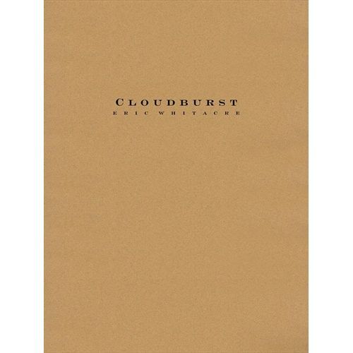 (楽譜) クラウドバースト / 作曲：エリック・ウィテカー (吹奏楽)(フルスコアのみ)【※必ずページ内に記載の納期をご確認ください】