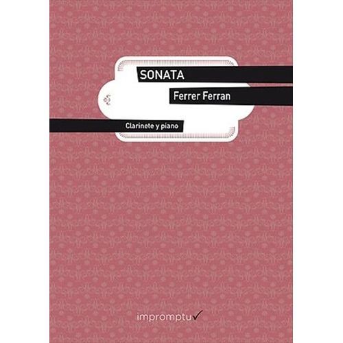 Rakuten - (楽譜) ソナタ / 作曲：フェレール・フェラン (クラリネット+ピアノ)【※必ずページ内に記載の納期をご確認ください】