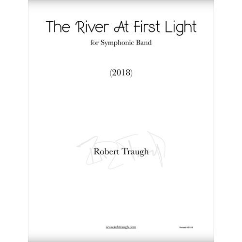 Rakuten - (楽譜) リヴァー・アット・ファースト・ライト / 作曲：ロブ・トラフ (吹奏楽)(スコア+パート譜セット)【※必ずページ内に記載の納期をご確認ください】