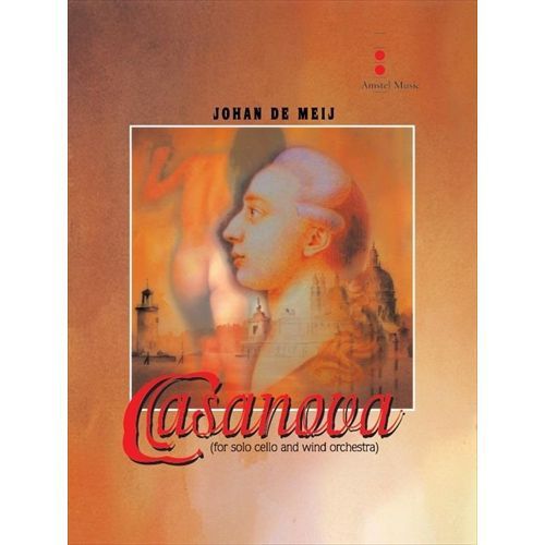 (楽譜) カサノヴァ / 作曲:ヨハン・デメイ (吹奏楽)(スコア+パート譜セット)【※必ずページ内に記載の納期をご確認ください】