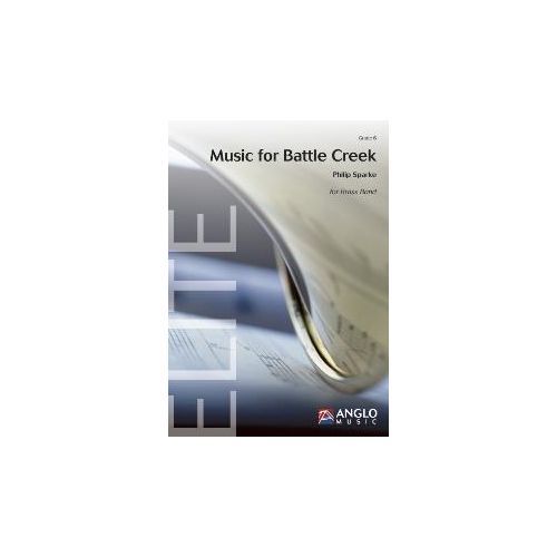 Rakuten - (楽譜) バトル・クリークへの音楽 / 作曲：フィリップ・スパーク (ブラスバンド)(スコア+パート譜セット)【※必ずページ内に記載の納期をご確認ください】