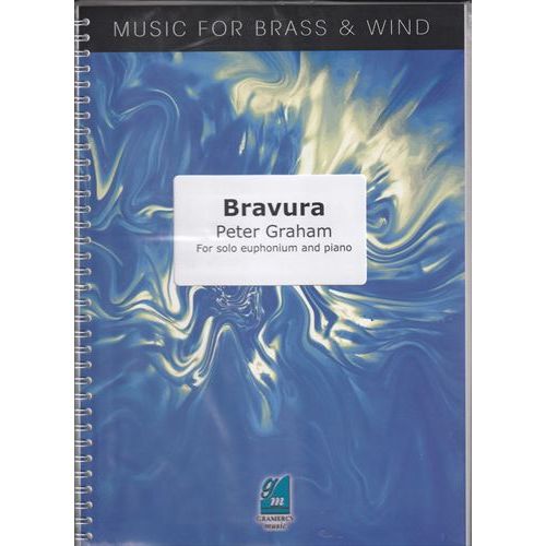 (楽譜) ブラヴューラ / 作曲：ピーター・グレイアム (ユーフォニアム)(スコア+パート譜セット)【※必ずページ内に記載の納期をご確認ください】