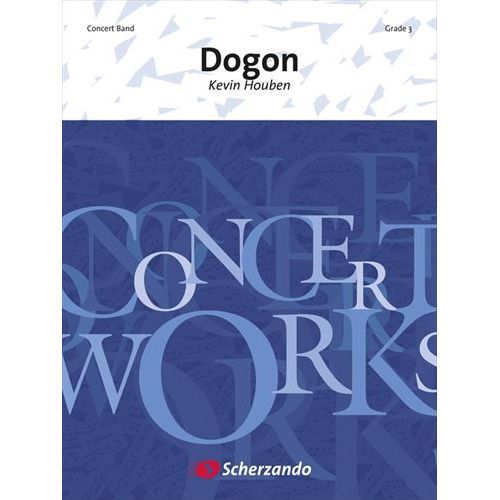 Rakuten - (楽譜) ドゴン / 作曲：ケヴィン・ホーベン (吹奏楽)(フルスコアのみ)【※必ずページ内に記載の納期をご確認ください】