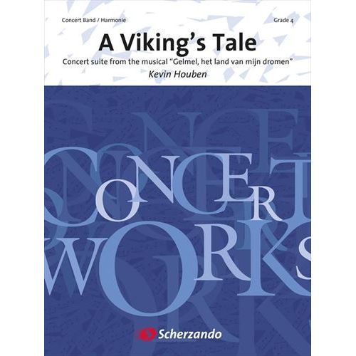 Rakuten - (楽譜) あるヴァイキングの物語 / 作曲：ケヴィン・ホーベン (吹奏楽)(スコア+パート譜セット)【※必ずページ内に記載の納期をご確認ください】