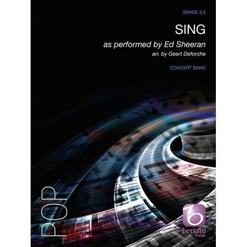 Rakuten - (楽譜) シング（エド・シーラン） / 編曲：ヘルト・デフォルヒェ (吹奏楽)(フルスコアのみ)【※必ずページ内に記載の納期をご確認ください】