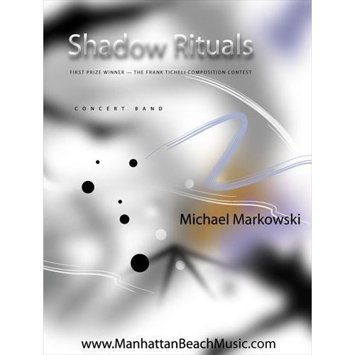 楽天吹奏楽CD楽譜 WBP Plus（楽譜） 影の儀式 （シャドウ・リチュアルズ） / 作曲：マイケル・マーコウスキー （吹奏楽）（スコア+パート譜セット）【※必ずページ内に記載の納期をご確認ください】