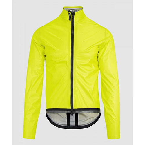 アソス Assos メンズ サイクルジャケット Equipe RS Schlosshund Rain Jacket EVO(FluoYellow) / 長袖 防水 透湿 パッカブル 秋・冬用