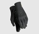 アソス Assos サイクル グローブ Spring Fall Gloves Evo(BlackSeries) / 指付き ロンググローブ タッチスクリーン 秋・冬用