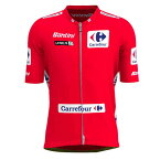 Santini サンティーニ メンズ サイクルジャージ La Vuelta Leader General 2023(Red) / 半袖 春・夏用 / ブエルタ・ア・エスパーニャ UCI ワールドツアー