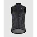 アソス Assos メンズ サイクル ベスト Assos Mille GT C2 Wind Vest(BlackSeries) / スリーブレス 防風 撥水 パッカブル 春 夏用