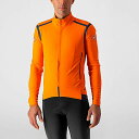 Castelli カステリ メンズ サイクルジャケット Perfetto Ros Goretex Jacket(Orange) / 長袖 防風 耐水 フリース 秋・冬