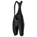 Castelli カステリ メンズ サイクル ビブショーツ Nano Flex Pro Race(Black) (ビブパンツ フリース 秋・冬用)