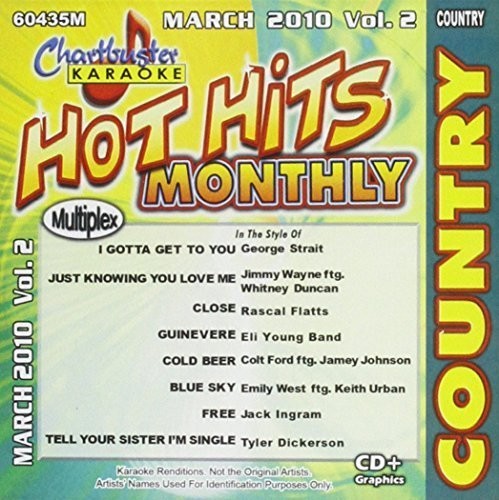 Karaoke: Hot Hits Country - March 2010 / Various - Karaoke: Hot Hits Country-March 2010 CD アルバム 【輸入盤】