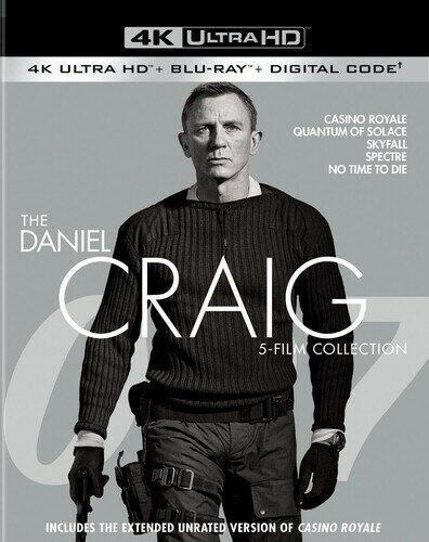 The Daniel Craig 5-Film Collection 4K UHD ブルーレイ 【輸入盤】