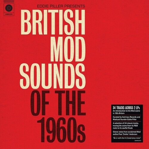 Eddie Piller Pres British Mod Sounds 60s / Various - Eddie Piller Presents British Mod Sounds Of The 1960S (140-Gram Black Vinyl) LP レコード 【輸入盤】