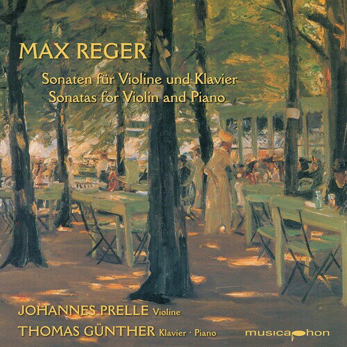 Reger / Prelle / Gunther - Sonatas for Violin ＆ Piano CD アルバム 【輸入盤】