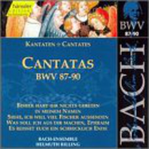 Bach / Gachinger Kantorei / Rilling - Sacred Cantatas BWV 87-90 CD アルバム 【輸入盤】