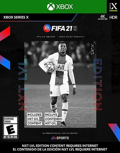 ◆タイトル: FIFA 21 NEXT LEVEL for Xbox Series X◆現地発売日: 2020/12/04◆レーティング(ESRB): E・輸入版ソフトはメーカーによる国内サポートの対象外です。当店で実機での動作確認等を行っておりませんので、ご自身でコンテンツや互換性にご留意の上お買い求めください。 ・パッケージ左下に「M」と記載されたタイトルは、北米レーティング(MSRB)において対象年齢17歳以上とされており、相当する表現が含まれています。FIFA 21 NEXT LEVEL for Xbox Series X 北米版 輸入版 ソフト※商品画像はイメージです。デザインの変更等により、実物とは差異がある場合があります。 ※注文後30分間は注文履歴からキャンセルが可能です。当店で注文を確認した後は原則キャンセル不可となります。予めご了承ください。