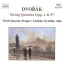Dvorak / Kyselak / Vlach Quartet Prague - String Quintets Op 1 ＆ 97 CD アルバム 【輸入盤】