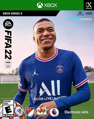 ◆タイトル: FIFA 22 for Xbox Series X◆現地発売日: 2021/10/01◆レーティング(ESRB): E・輸入版ソフトはメーカーによる国内サポートの対象外です。当店で実機での動作確認等を行っておりませんので、ご自身でコンテンツや互換性にご留意の上お買い求めください。 ・パッケージ左下に「M」と記載されたタイトルは、北米レーティング(MSRB)において対象年齢17歳以上とされており、相当する表現が含まれています。FIFA 22 for Xbox Series X 北米版 輸入版 ソフト※商品画像はイメージです。デザインの変更等により、実物とは差異がある場合があります。 ※注文後30分間は注文履歴からキャンセルが可能です。当店で注文を確認した後は原則キャンセル不可となります。予めご了承ください。Powered by Football, EA SPORTS FIFA 22 brings the game even closer to the real thing with fundamental gameplay advances and a new season of innovation across every mode. New gameplay features in FIFA 22 give you more consistency between the posts with a goalkeeper rewrite that brings more composure to the most important position on the pitch, alongside new ball physics, explosive sprint that better matches the acceleration of the game's quickest players, and new attacking tactics that let you take control of how your team plays. In Career Mode, live out your football dreams as you create and manage the game's newest club to glory. VOLTA FOOTBALL rewards you for your flair with restyled small-sided gameplay and new ways to play and progress each season. Get the squad together in Pro Clubs with enhanced team customization and updated progression that puts you in control of your Virtual Pro's development, and welcome back some of football's most memorable players as new FUT Heroes in FIFA Ultimate Team with a redefined competition structure that makes testing your skills against other players more accessible. However you play, enjoy unrivaled authenticity everywhere with over 17,000 players, 700+ teams, and more than 30 leagues including the UEFA Champions League, CONMEBOL Libertadores, and the brand new UEFA Europa Conference League.