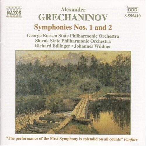 Grechaninov / Edlinger / Wildner / Slovak Phil - Symphonies 1  2 CD Ao yAՁz