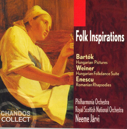 Bartok / Weiner / Enescu / Phil Orch / Jarvi - Folk Inspirations CD アルバム 【輸入盤】