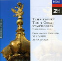 【取寄】ウラディーミルアシュケナージ Vladimir Ashkenazy - Tchaikovsky: Symphonies 4-6 CD アルバム 【輸入盤】