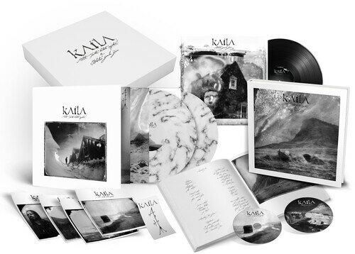 Katla - Allt Thetta Helvitis Myrkur (Hardcover Book) (White/Black Marble) LP レコード 【輸入盤】