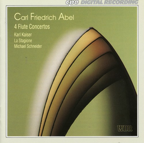 Abel / Kaiser / Schneider / La Stagione - 4 Flute Concertos CD アルバム 【輸入盤】