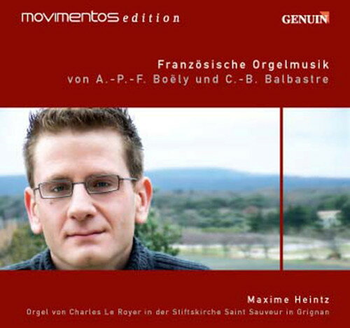 Boely / Balbastre / Heintz - Franzosische Organ Music CD Х ͢ס