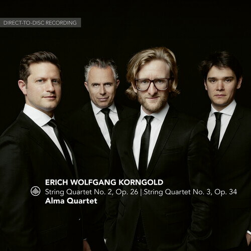 Korngold / Alma Quartet - String Quartets 2 ＆ 3 CD アルバム 【輸入盤】