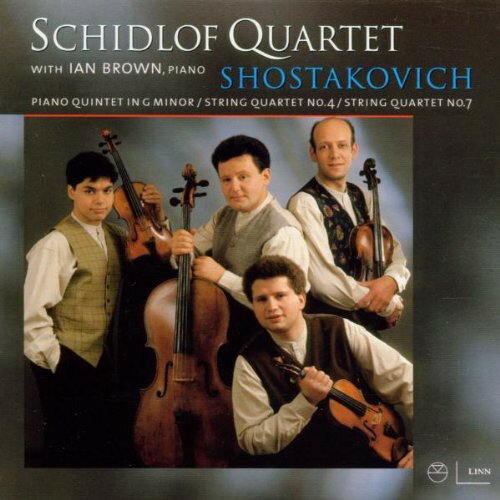 Shostakovich / Schidlof Quartet / Brown - String Quartet 4 / String Quartet 7 CD アルバム 【輸入盤】