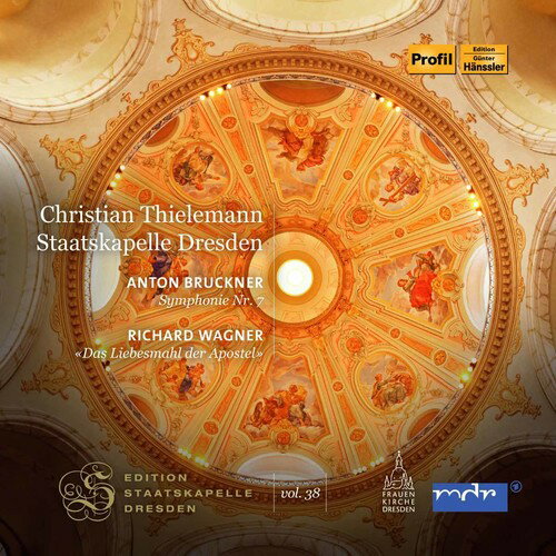 Anton Bruckne / Christian Thielemann - Bruckner: Symphony No. 7 ＆ Wagner: Liebesmahl Derl CD アルバム 【輸入盤】
