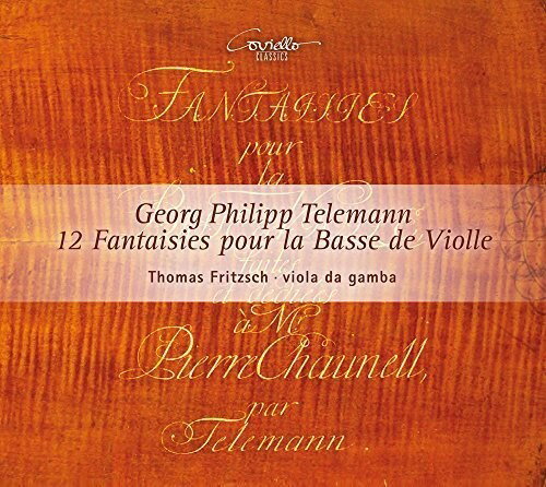 Georg Telemann / Thomas Fritzsch - Telemann: 12 Fantaisies Pour La Basse De Violle CD アルバム 