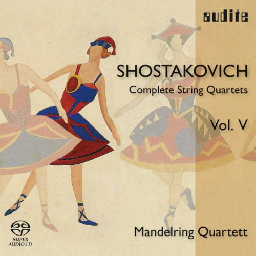 Shostakovich / Manderling Quartett - Complete String Quartets 5 SACD ͢ס