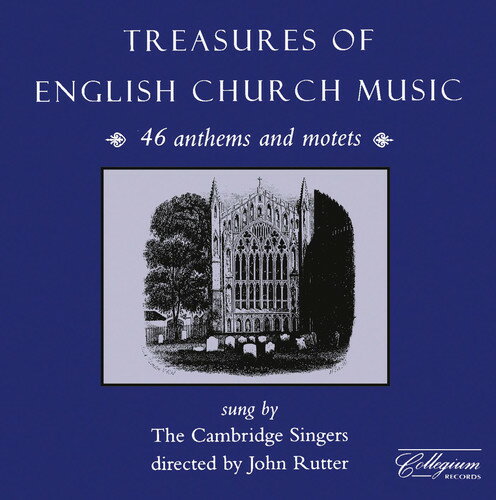 Cambridge Singers - Treasures of English Church Music CD アルバム 【輸入盤】