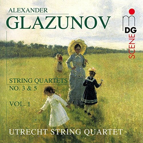 Glazunov / Utrecht String Quartet - String Quartets No 3 ＆ 5 CD アルバム 【輸入盤】