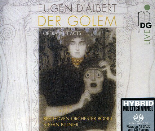 D'Albert / Beethoven Orchestra Bonn / Blunier - Der Golem: Music Drama in Three Acts SACD yAՁz