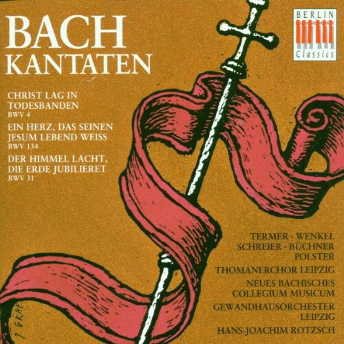 Bach / Termer / New Bach Collegium - Cantatas Christ Lag in Todesbanden CD アルバム 【輸入盤】